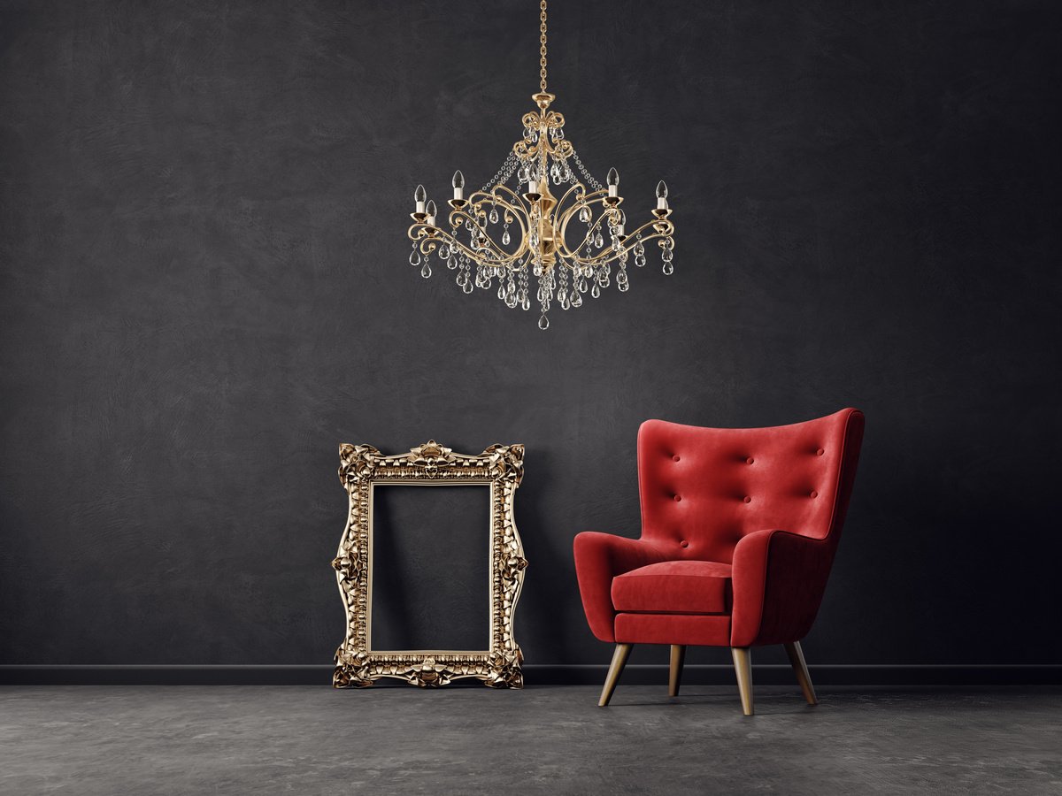 Classical Living Room Interior